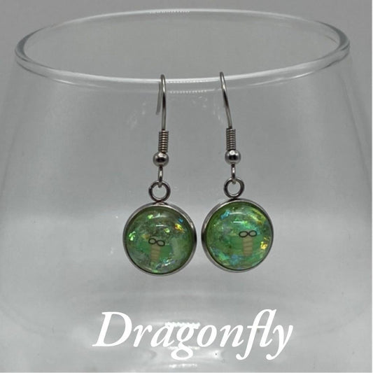 Dragonfly Resin Earrings