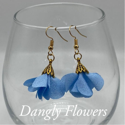 Dangly Flower Earrings